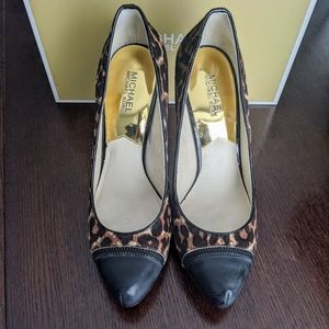 Michael Kors Leopard Pumps